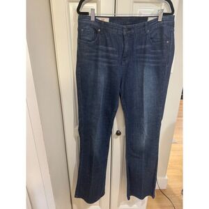 Sixteen Blue Breed Women's Size 16 Dark Wash Bootcut Denim Jeans Premium Quality